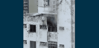 Incêndio Atinge Apartamento Em Edifício Na Graça Incêndio Atinge Apartamento Em Edifício Na Graça