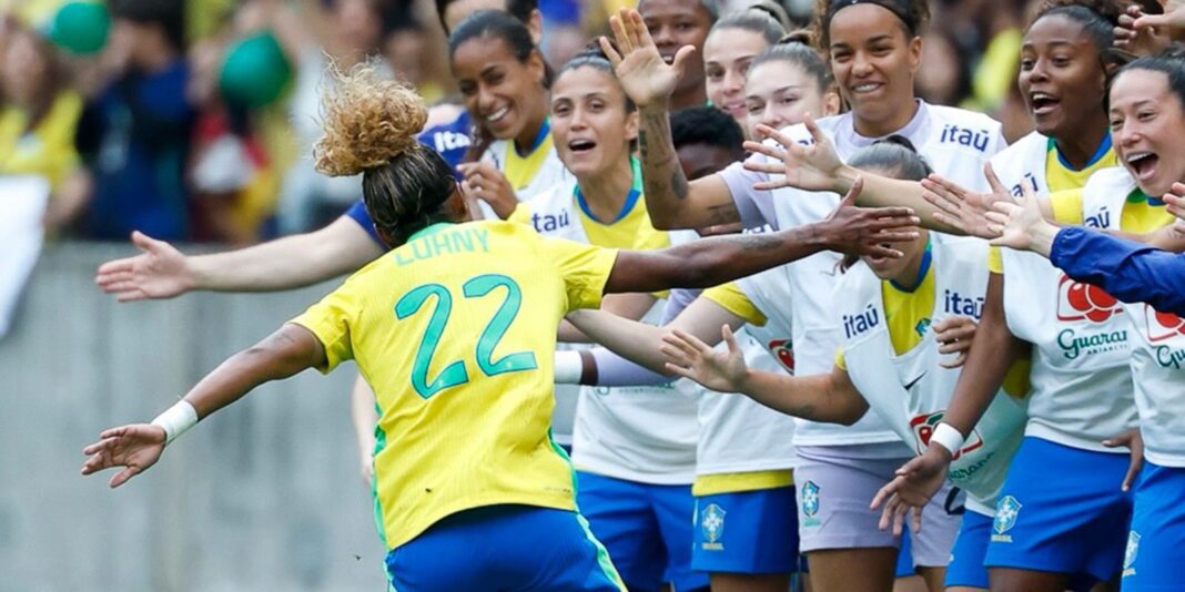 Seleção feminina faz 3 a 1 na Argentina em primeiro Seleção feminina faz 3 a 1 na Argentina em primeiro jogo no Beira-Rio