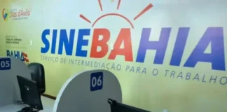 SineBahia abre vagas de emprego em Salvador, RMS e interior nesta Quarta-feira (21/10)