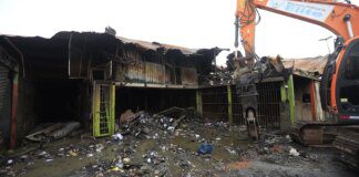 Ceagesp constrói estrutura provisória para atingidos por incêndio