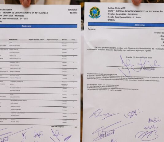 TSE emite Zerésima e confirma sistema zerado para as eleições