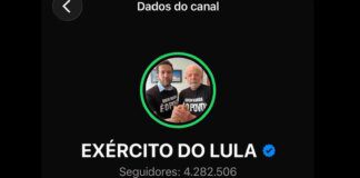 Campanha registra o canal “Exército do Lula” no TSE